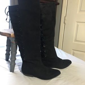 Not Rated black knee high boots